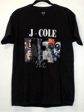 J-COLE Graphic Tee - Black Men’s Shirt